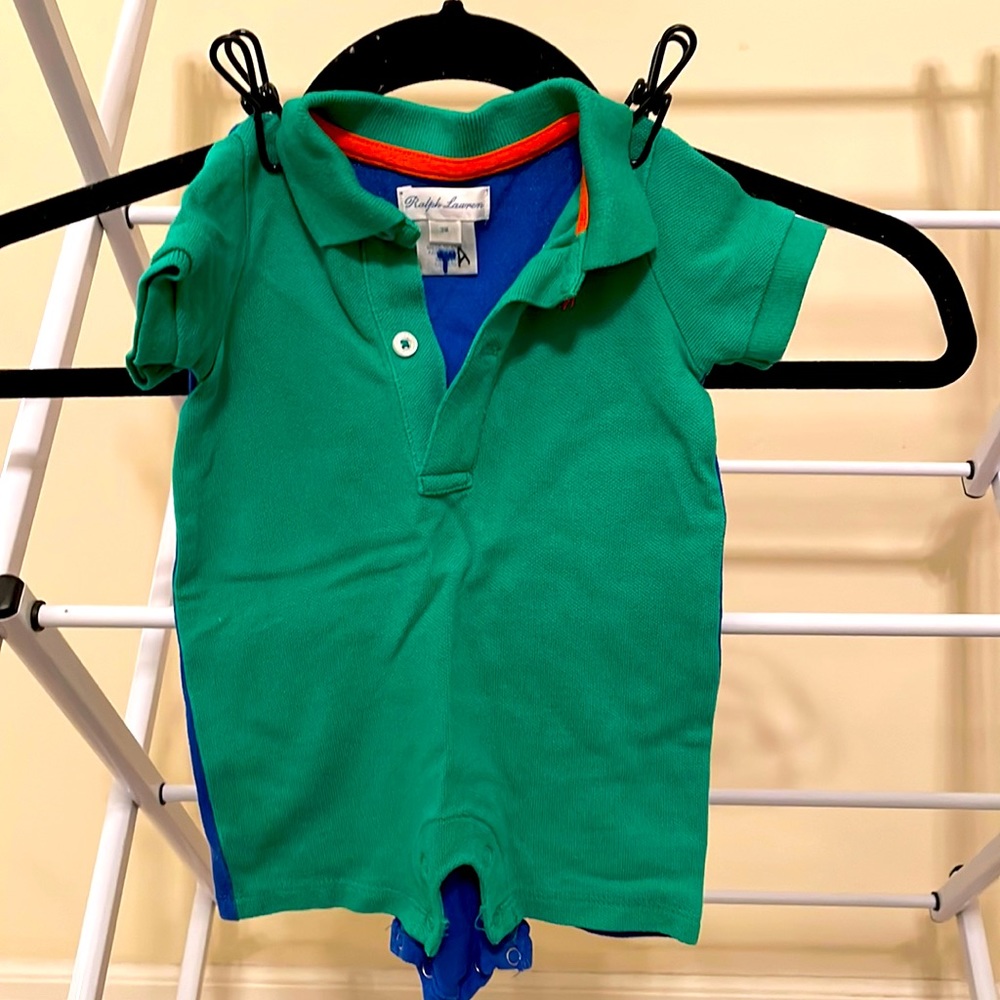 3m Ralph Lauren baby boy romper